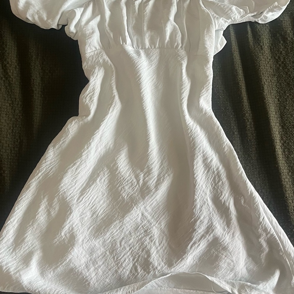 Altar'd State White Backless Dress